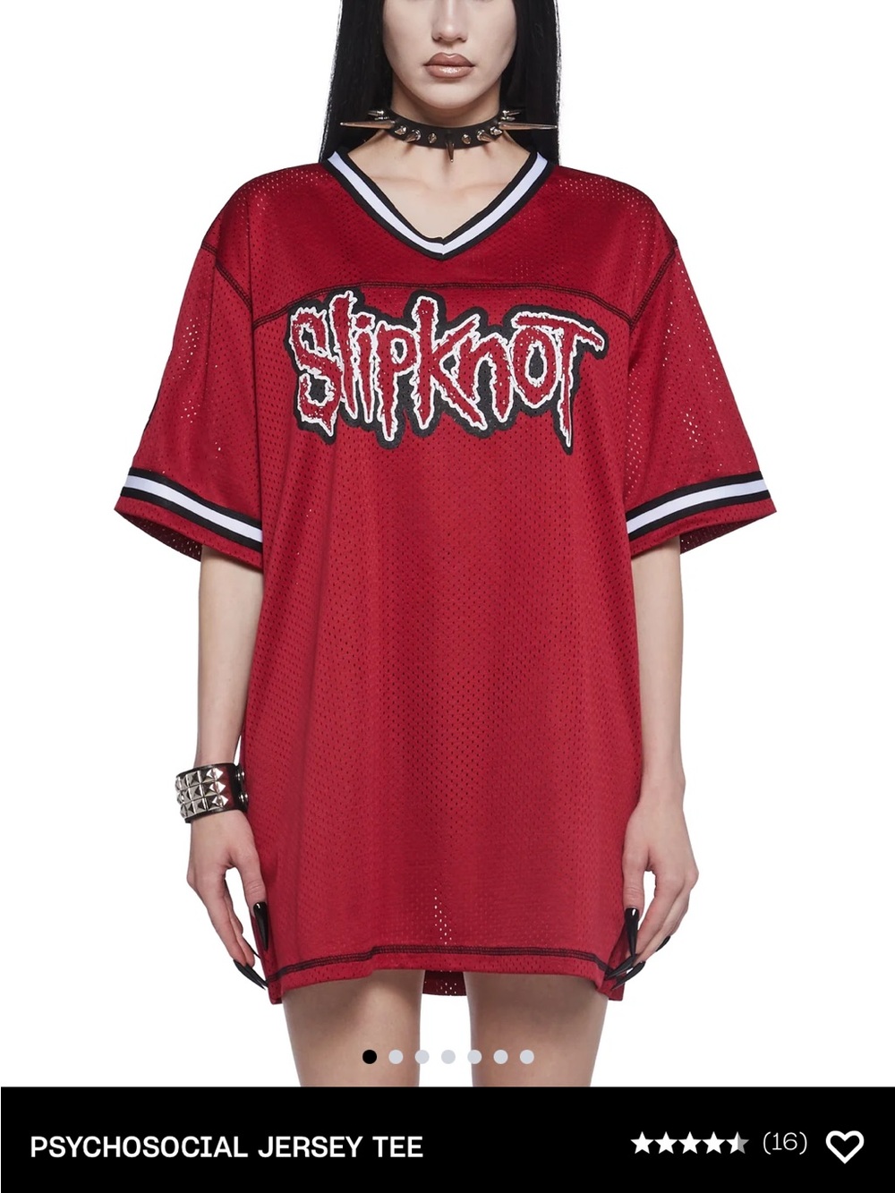 Dolls Kill x Slipknot Psychosocial Jersey